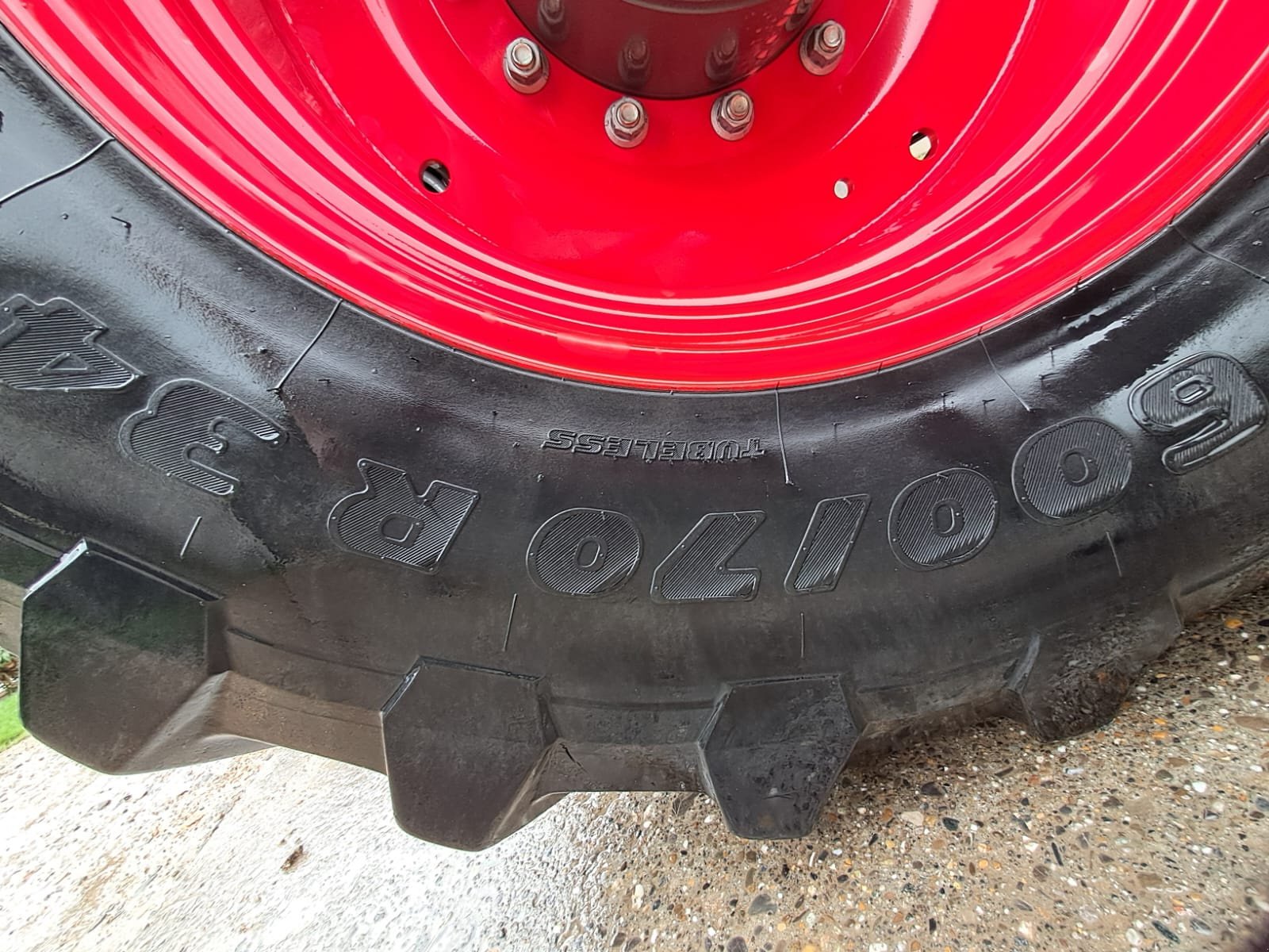 Reifen des Typs Trelleborg 600/70 R34 + 710/75 R42, Gebrauchtmaschine in Langenenslingen (Bild 2)