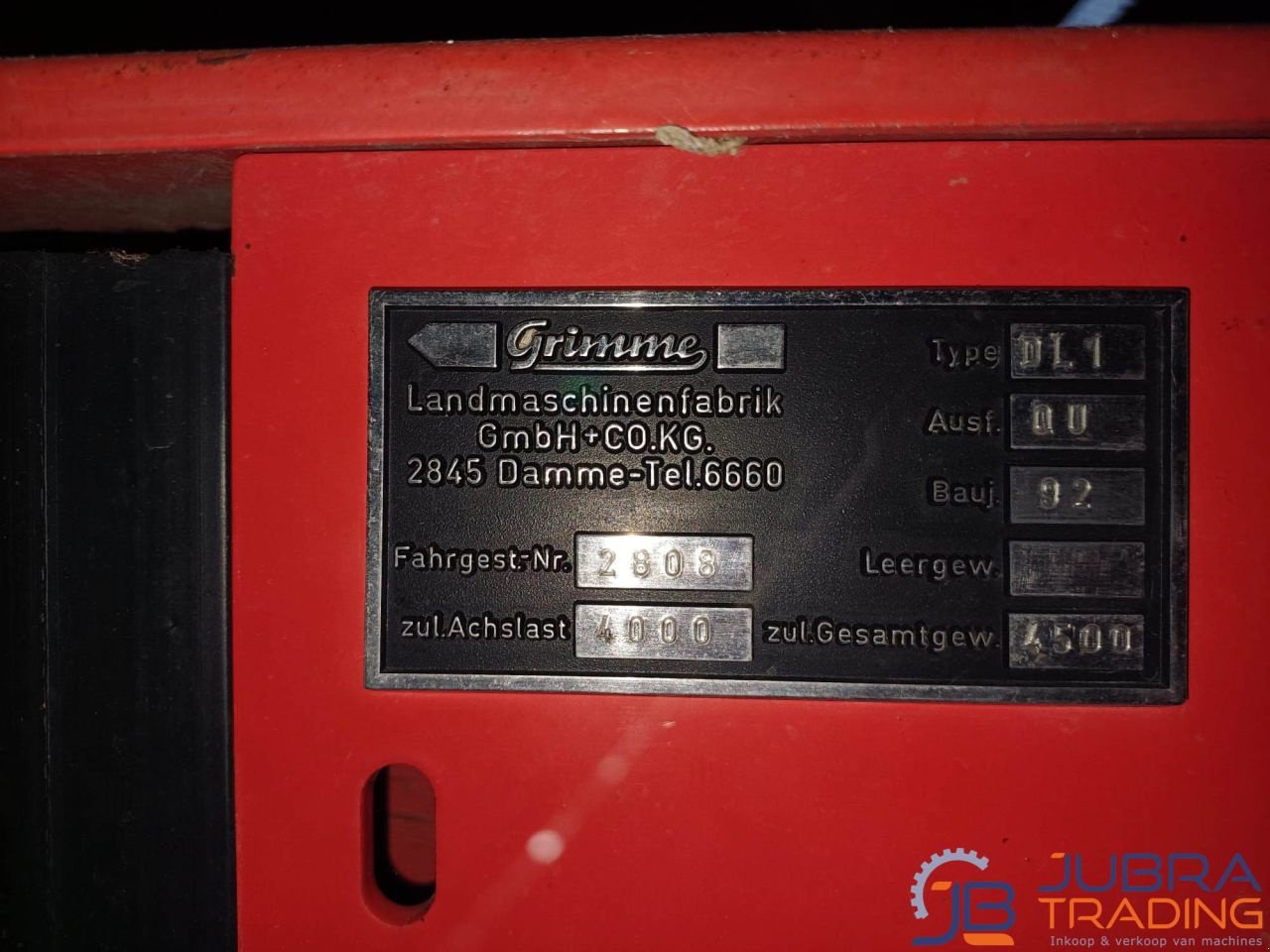 Roder typu Grimme DL1500, Gebrauchtmaschine v Buggenum (Obrázek 7)