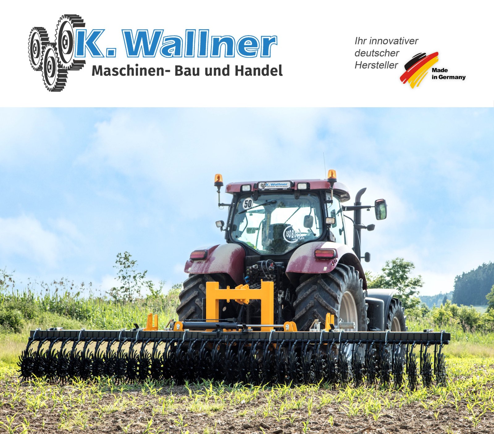 Rollhacke des Typs K. Wallner Rollcrust - Master WRM, Neumaschine in Roßbach/Münchsdorf (Bild 1)