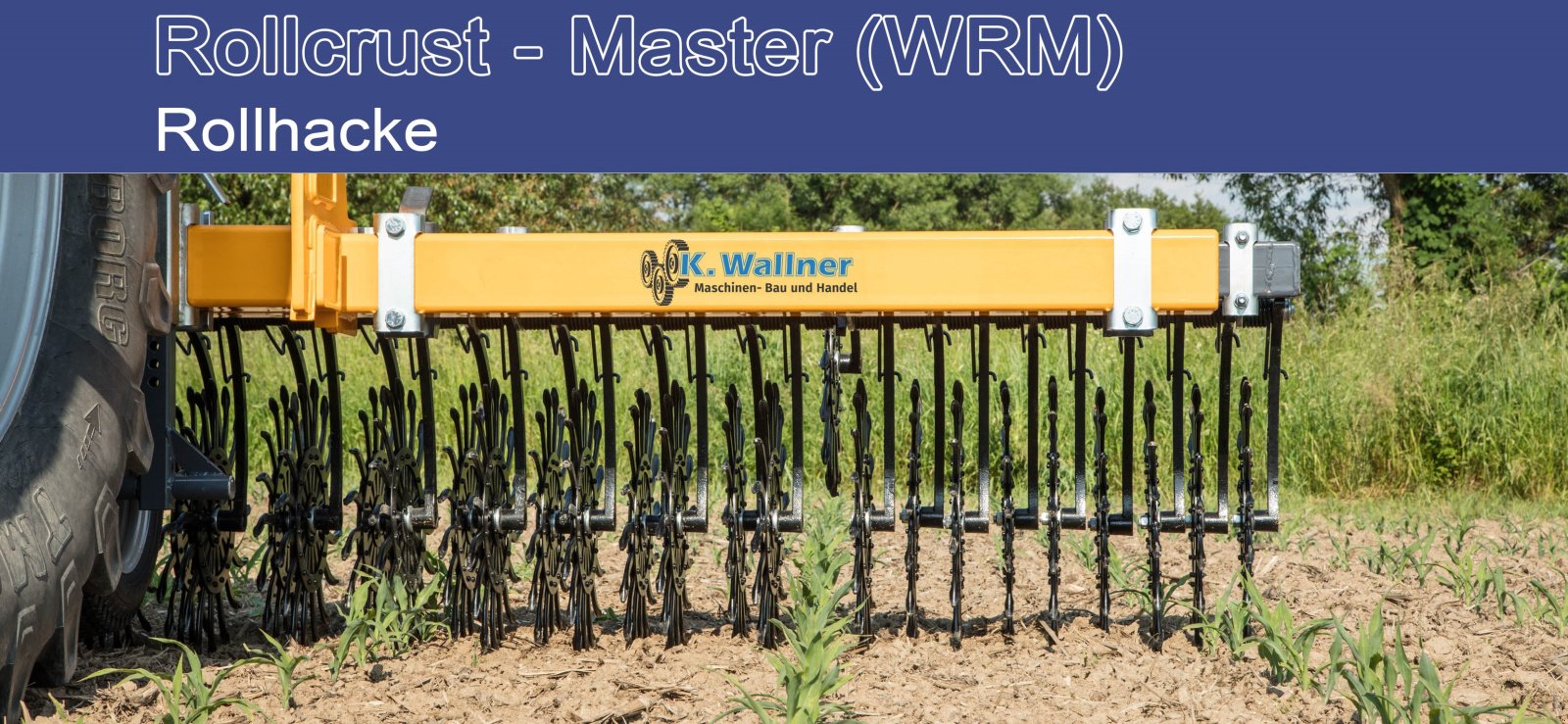 Rollhacke des Typs K. Wallner Rollcrust - Master WRM, Neumaschine in Roßbach/Münchsdorf (Bild 3)