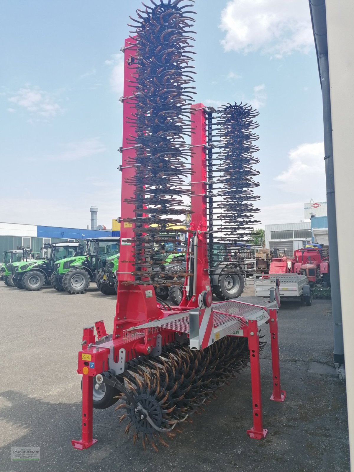 Rollhacke del tipo Pöttinger Rotocar V 8000 Rollhacke, Neumaschine In Steisslingen (Immagine 3)