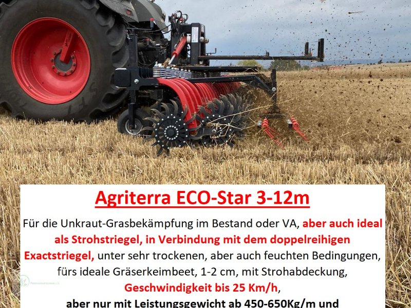 Rotorstriegel des Typs Agriterra ECO-Star 620, Gebrauchtmaschine in Donnersdorf (Bild 1)