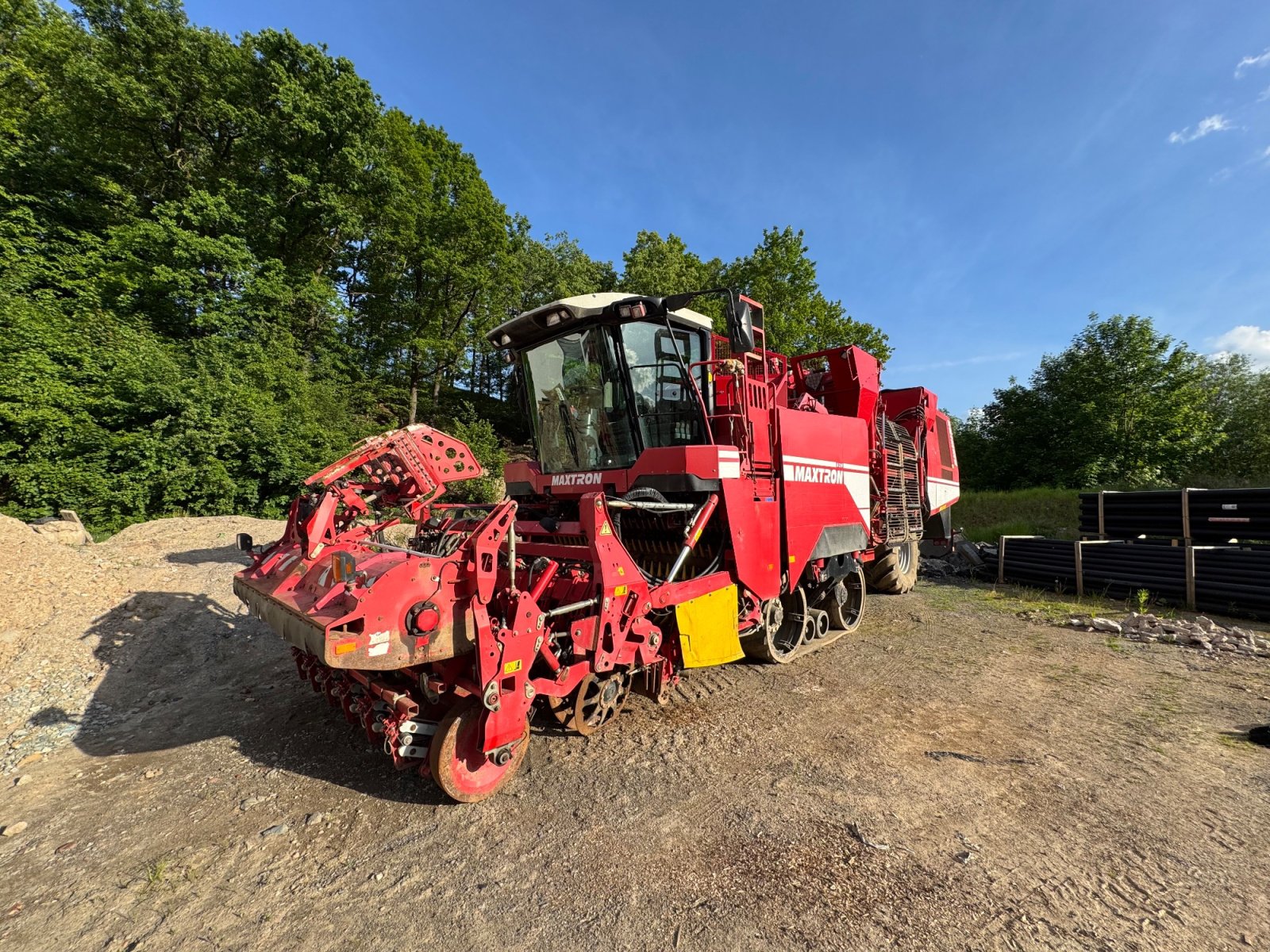 Rübenroder des Typs Grimme Maxtron 620, Gebrauchtmaschine in Reinsdorf (Bild 2)