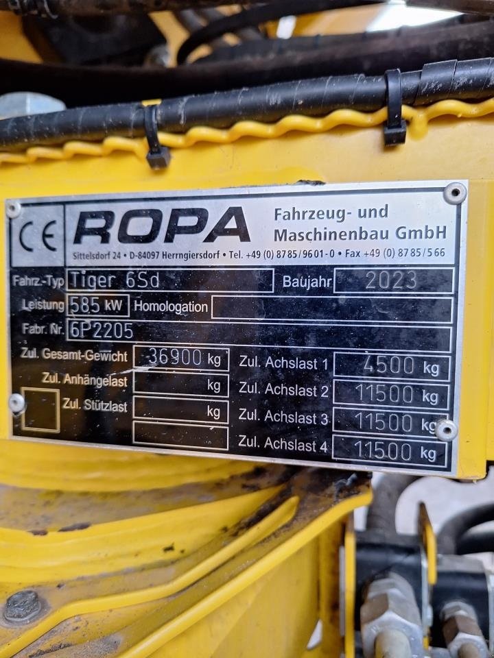 Rübenroder типа ROPA TIGER 6S, Gebrauchtmaschine в Maribo (Фотография 12)