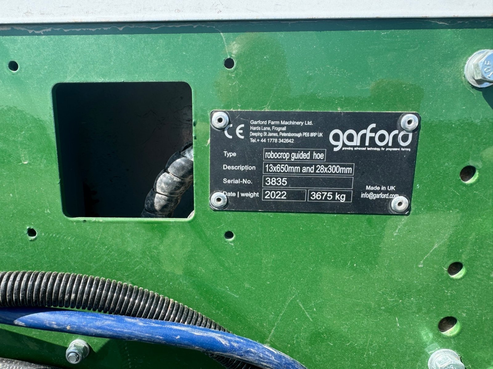 Rübenroder des Typs Sonstige Garford Robocrop Guided Hoe, Neumaschine in Gera (Bild 2)