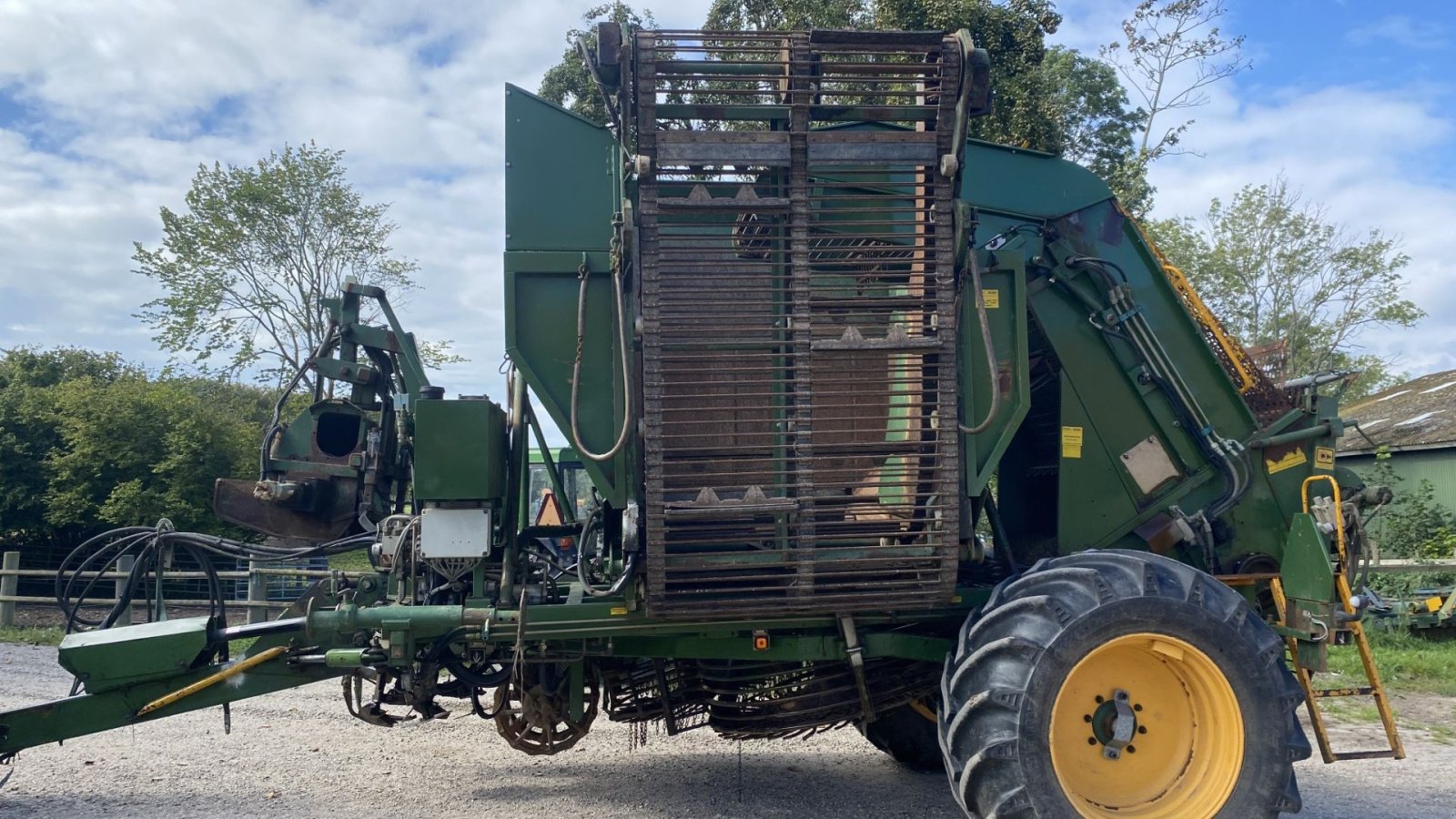 Rübenroder типа Thyregod T7. Årg. 2001. Velholdt maskine., Gebrauchtmaschine в øster ulslev (Фотография 2)