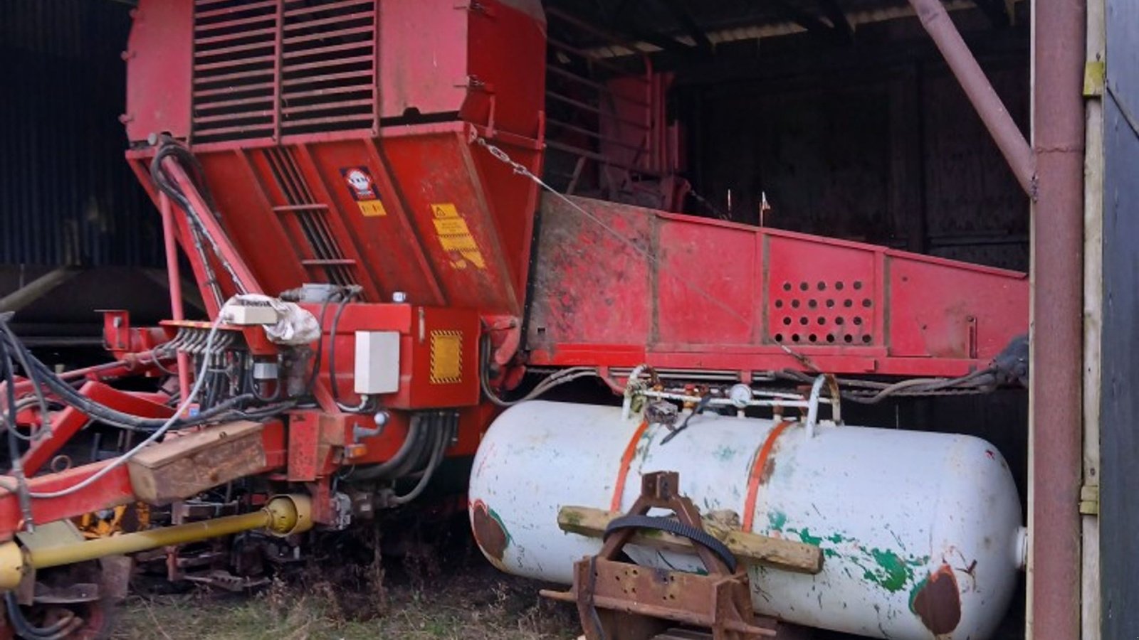 Rübenroder от тип Tim 3 rækket roeoptager med svensk bagende. Velholdt maskine i god stand., Gebrauchtmaschine в øster ulslev (Снимка 3)