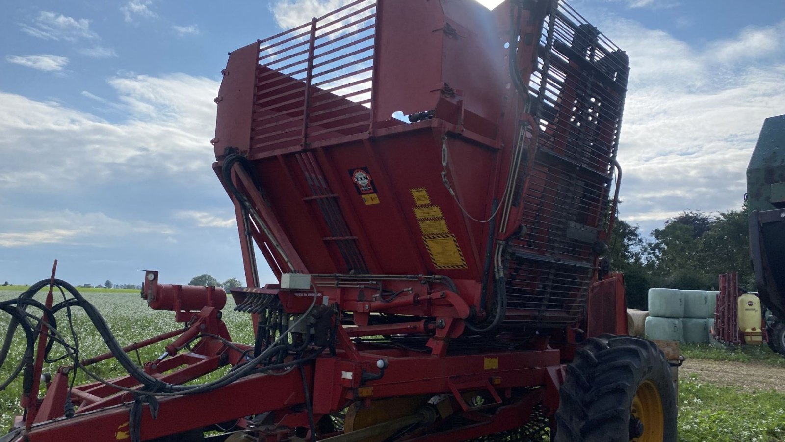 Rübenroder del tipo Tim tea120, el-ventiler. Meget velholdt maskine., Gebrauchtmaschine In øster ulslev (Immagine 3)