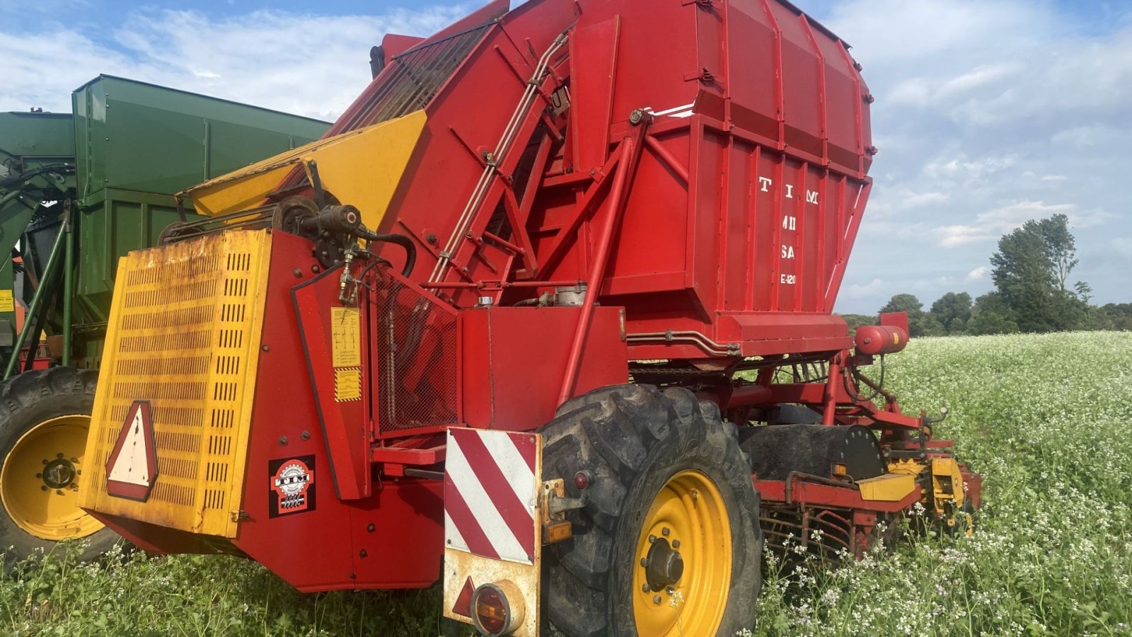 Rübenroder del tipo Tim tea120, el-ventiler. Meget velholdt maskine., Gebrauchtmaschine In øster ulslev (Immagine 1)