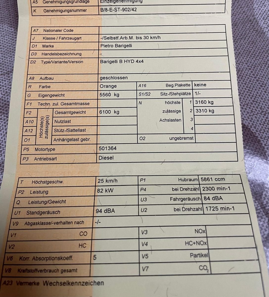 Rübenvollernter a típus Barigelli B HYD 4x4, Gebrauchtmaschine ekkor: Kottingneusiedl (Kép 6)