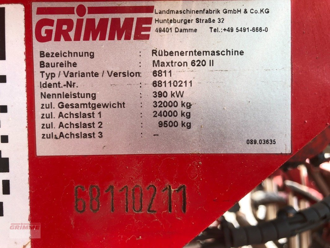 Rübenvollernter a típus Grimme MAXTRON 620 II, Gebrauchtmaschine ekkor: Kristiinankaupunki (Kép 29)