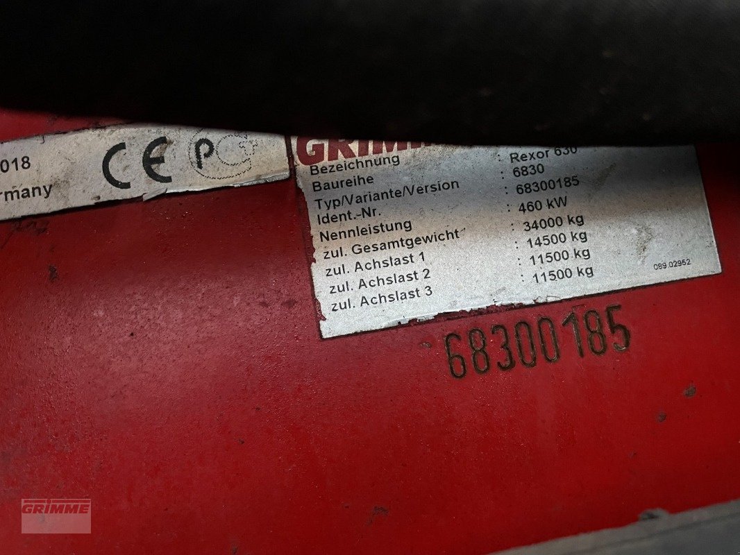 Rübenvollernter typu Grimme REXOR 630 Radschar, Gebrauchtmaschine v Damme (Obrázok 31)