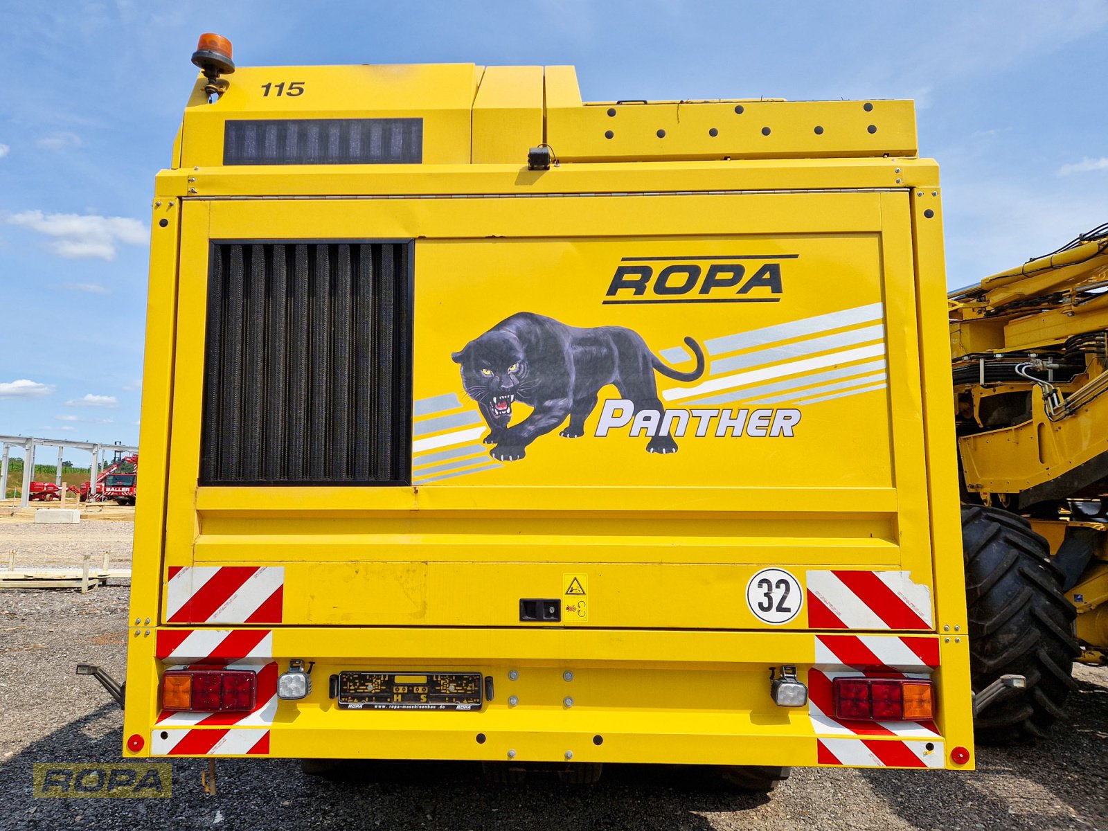 Rübenvollernter del tipo ROPA Panther 1, Gebrauchtmaschine In Herrngiersdorf (Immagine 8)