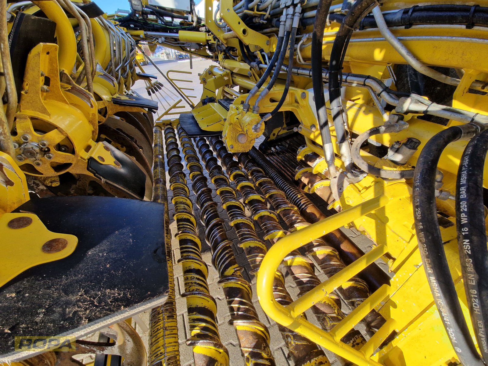 Rübenvollernter Türe ait ROPA Tiger 6S, Gebrauchtmaschine içinde Herrngiersdorf (resim 7)