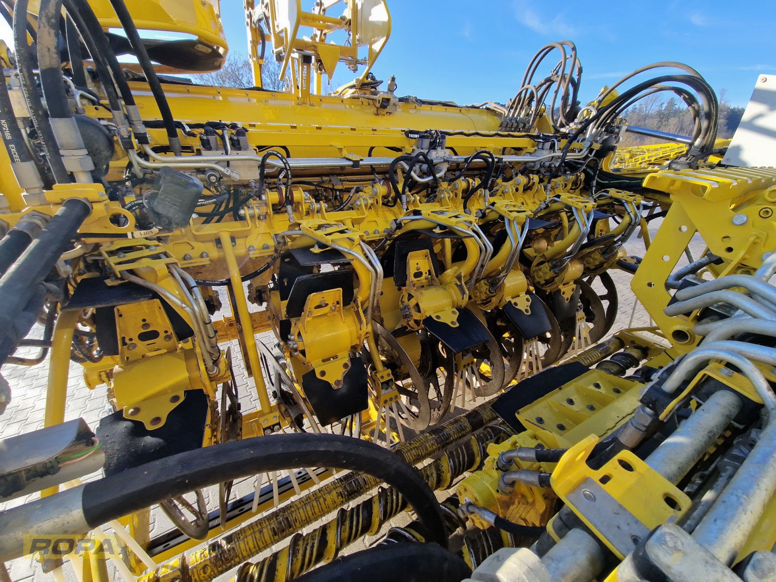 Rübenvollernter Türe ait ROPA Tiger 6S, Gebrauchtmaschine içinde Herrngiersdorf (resim 8)