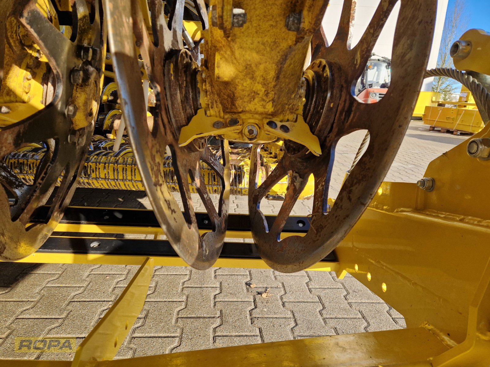 Rübenvollernter Türe ait ROPA Tiger 6S, Gebrauchtmaschine içinde Herrngiersdorf (resim 9)