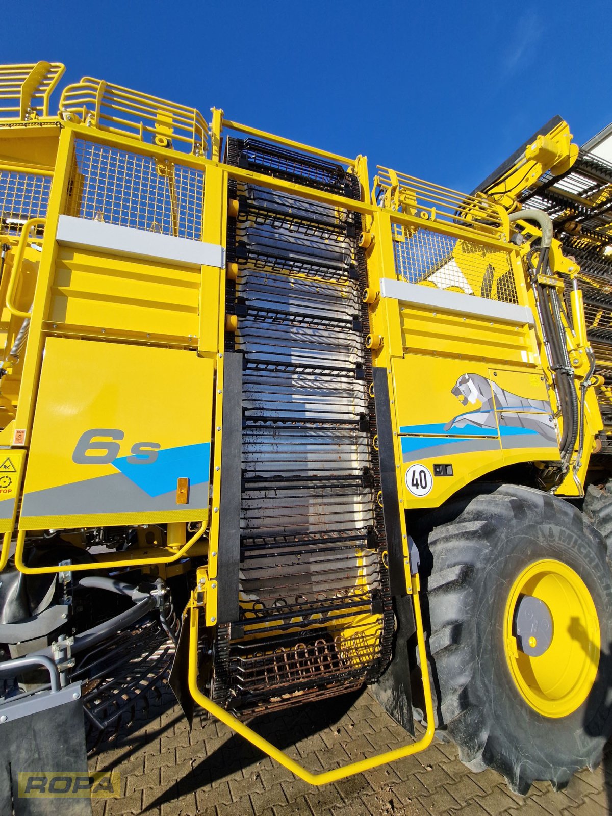 Rübenvollernter Türe ait ROPA Tiger 6S, Gebrauchtmaschine içinde Herrngiersdorf (resim 14)