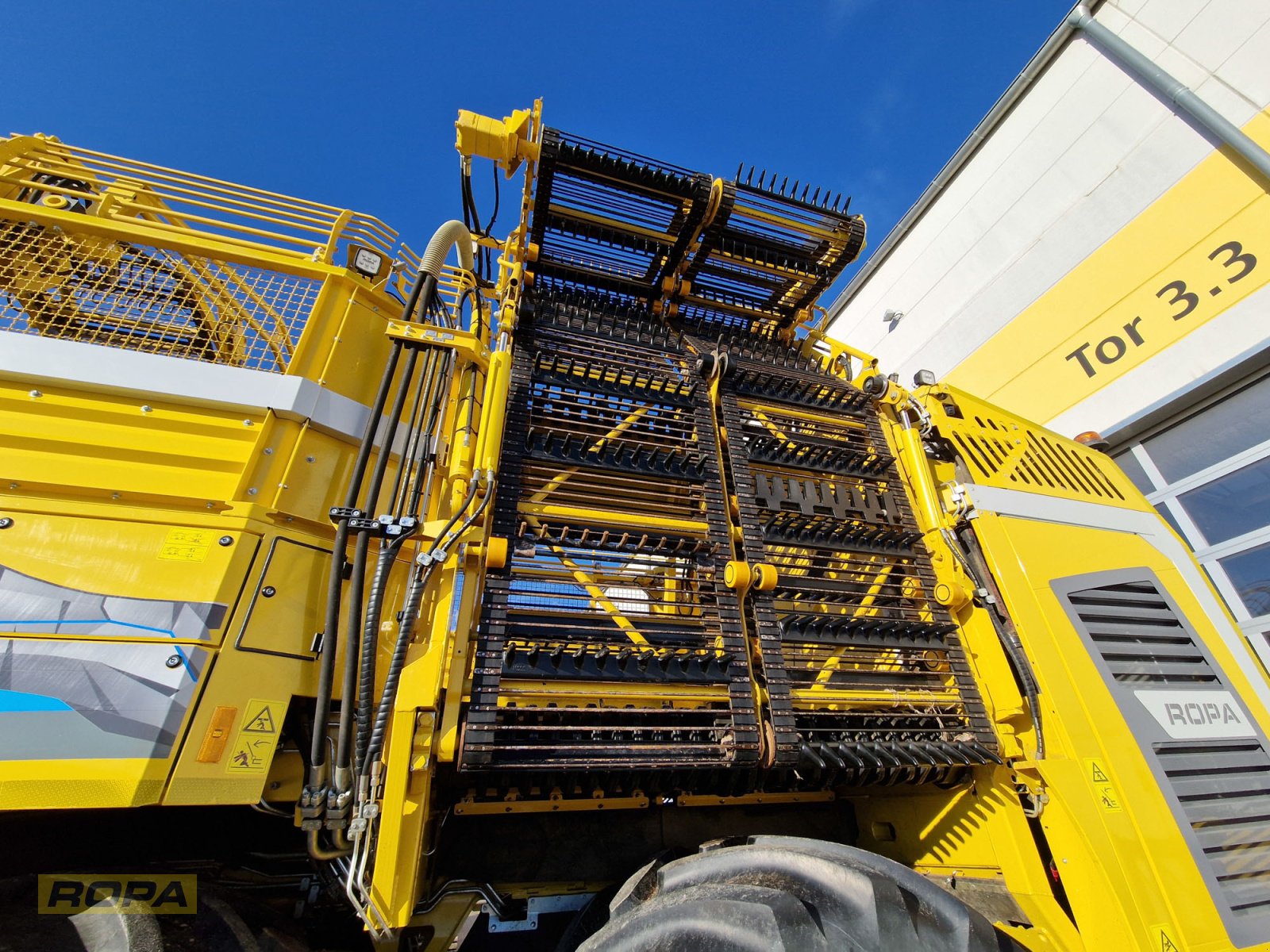 Rübenvollernter Türe ait ROPA Tiger 6S, Gebrauchtmaschine içinde Herrngiersdorf (resim 15)