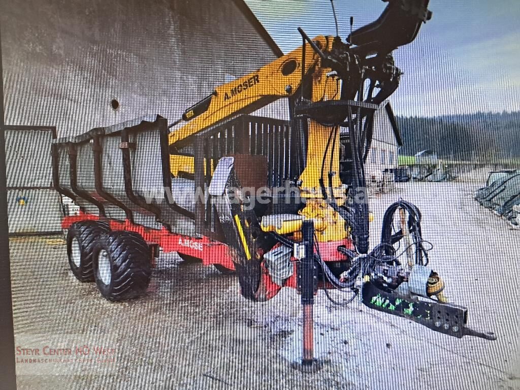 Rückewagen & Rückeanhänger типа A. Moser 9,2M FORSTKRANWAGEN 13.TO, Gebrauchtmaschine в Purgstall (Фотография 4)