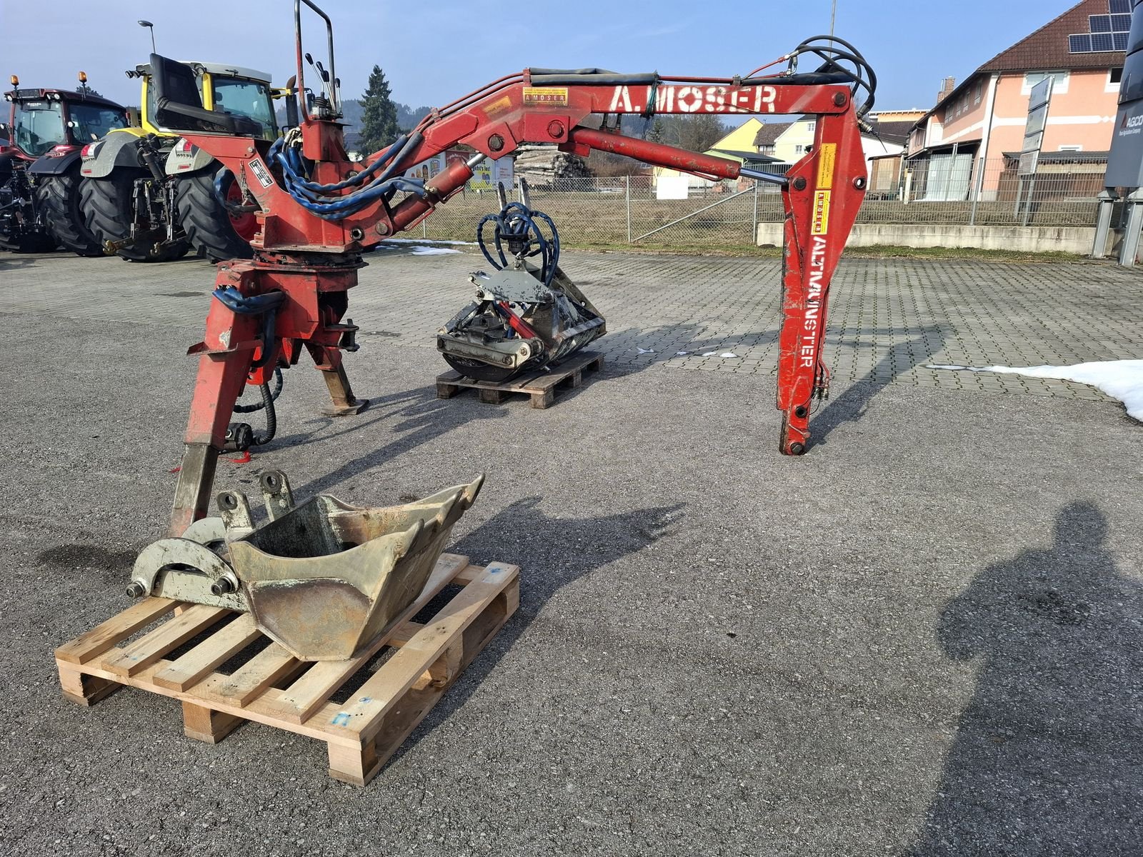 Rückewagen & Rückeanhänger типа A. Moser K 3500 D, Gebrauchtmaschine в Saxen (Фотография 1)