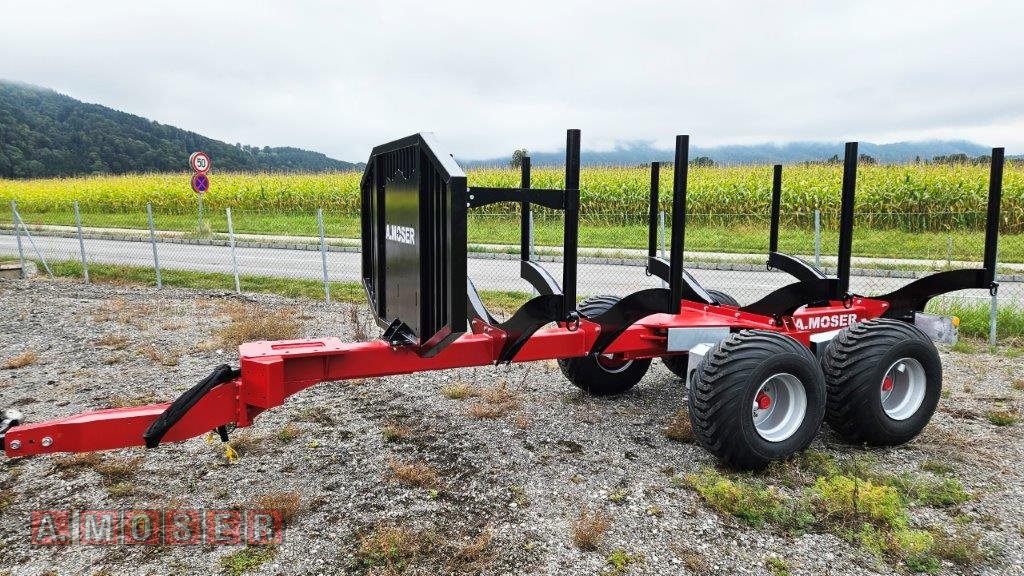 Rückewagen & Rückeanhänger a típus A. Moser Lenkachse MHL-9, Neumaschine ekkor: Altmünster (Kép 1)