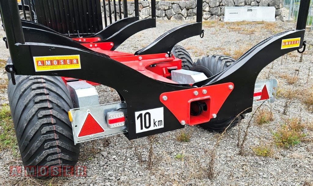 Rückewagen & Rückeanhänger a típus A. Moser Lenkachse MHL-9, Neumaschine ekkor: Altmünster (Kép 4)