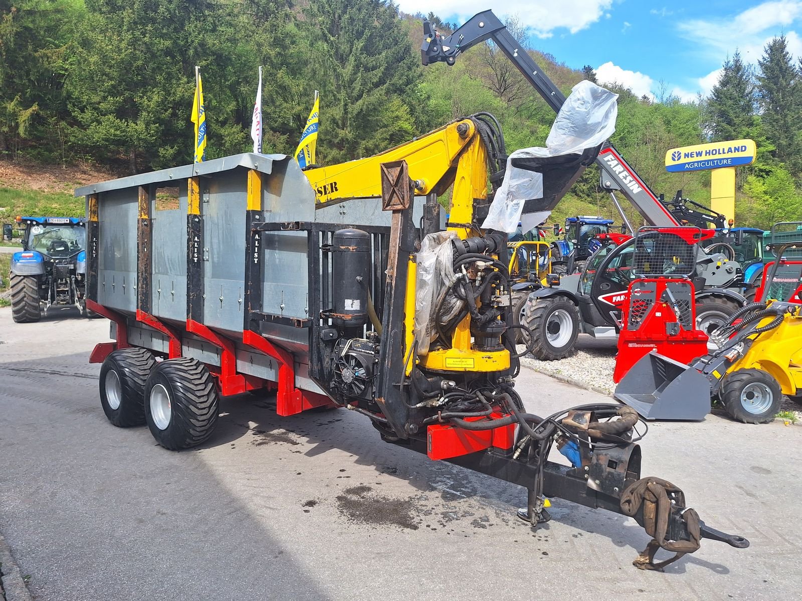 Rückewagen & Rückeanhänger типа A. Moser MH-10, Gebrauchtmaschine в Burgkirchen (Фотография 8)