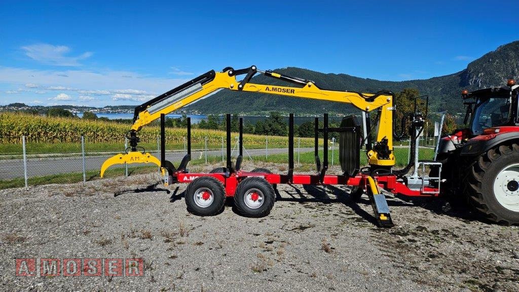 Rückewagen & Rückeanhänger a típus A. Moser MHL-11 Lenkachse mit MKL-8,7, Neumaschine ekkor: Altmünster (Kép 4)