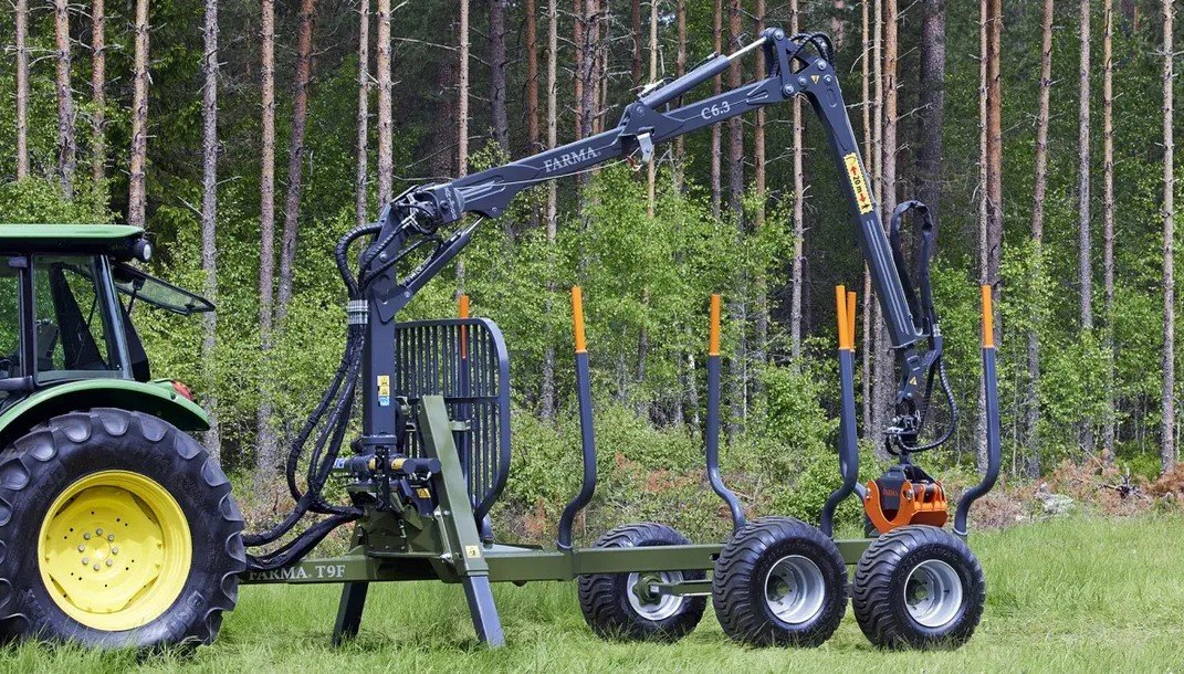 Rückewagen & Rückeanhänger des Typs AS FORS MW FARMA FARMA CT6.7-9F, Neumaschine in Bremen (Bild 3)