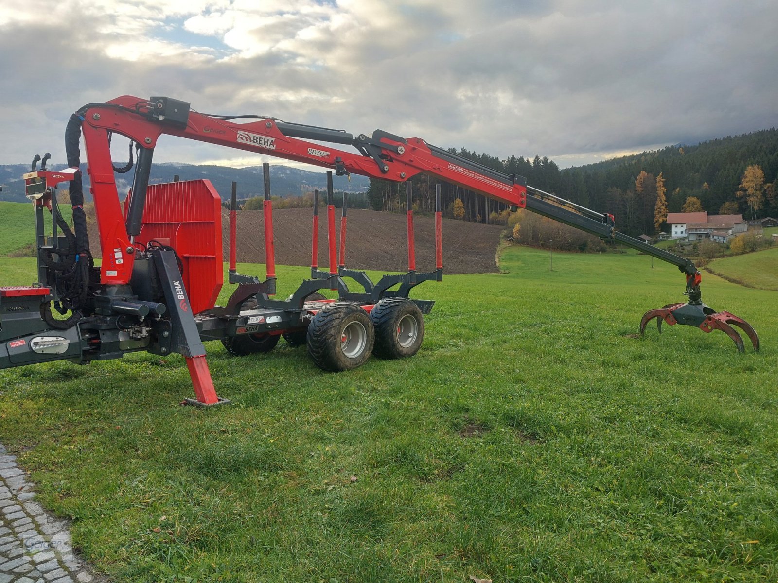 Rückewagen & Rückeanhänger a típus BEHA M 1200, Gebrauchtmaschine ekkor: Drachselsried (Kép 1)