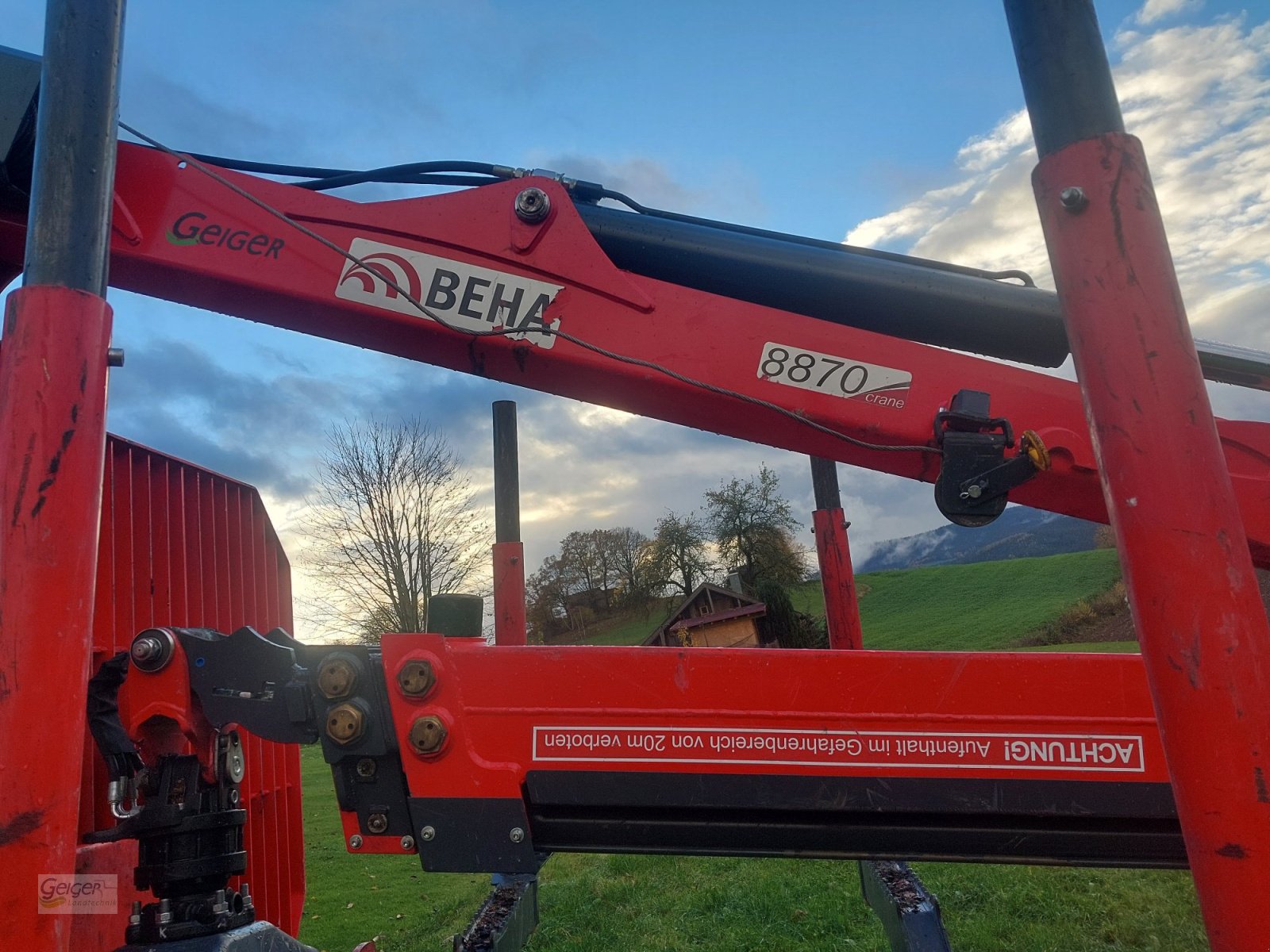 Rückewagen & Rückeanhänger a típus BEHA M 1200, Gebrauchtmaschine ekkor: Drachselsried (Kép 9)