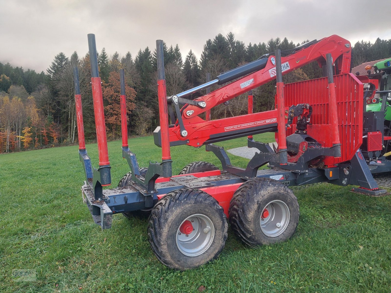 Rückewagen & Rückeanhänger a típus BEHA M 1200, Gebrauchtmaschine ekkor: Drachselsried (Kép 12)