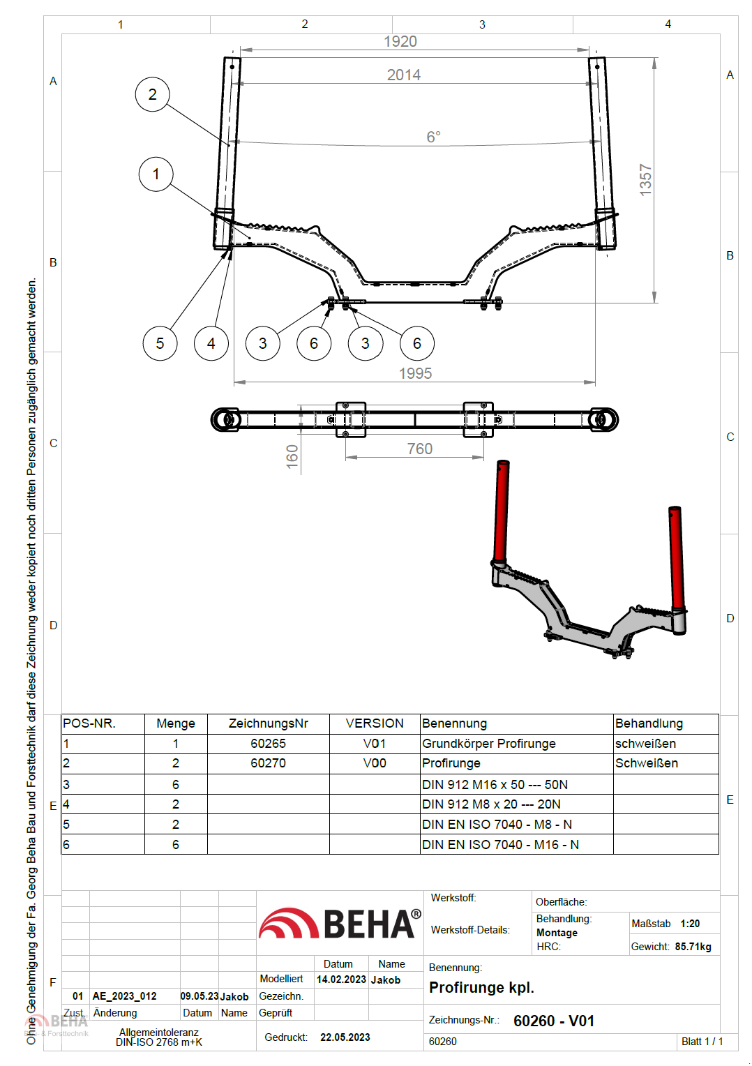 Rückewagen & Rückeanhänger des Typs BEHA Profi Rungen/ Forwarder- Rungen für Rückwewagen, Gebrauchtmaschine in Steinach (Bild 5)