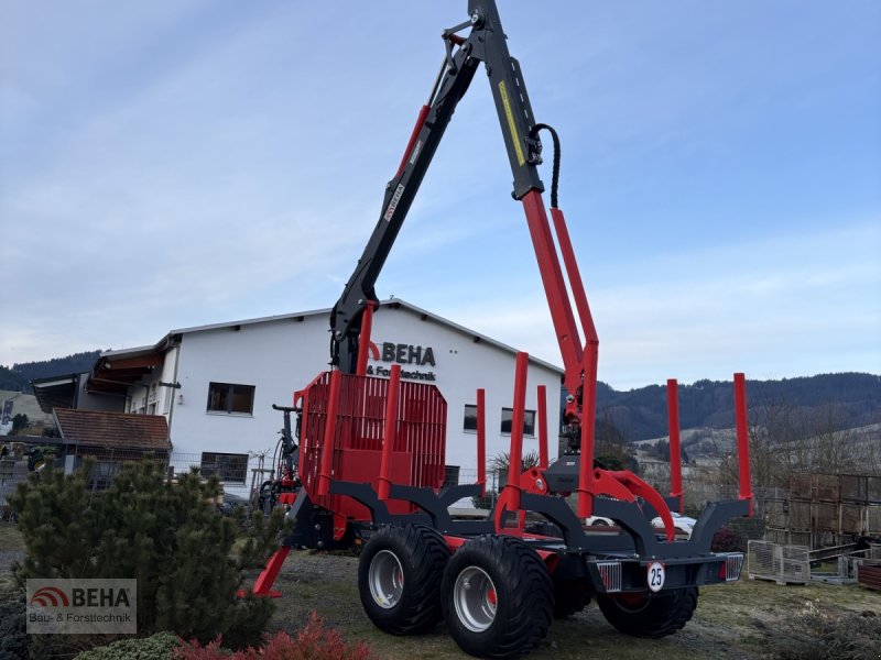 Rückewagen & Rückeanhänger del tipo BEHA Rückewagen V1200 mit 7870 Kran, 4-Rad Druckluft, Stehplatz, Eigene Ölversorgung, ON/OFF Steuerung, 500/50-17“ Räder, Gebrauchtmaschine In Steinach (Immagine 1)