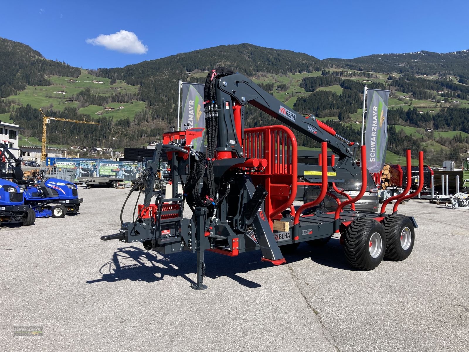 Rückewagen & Rückeanhänger a típus BEHA T1100/7770, Neumaschine ekkor: Aurolzmünster (Kép 1)