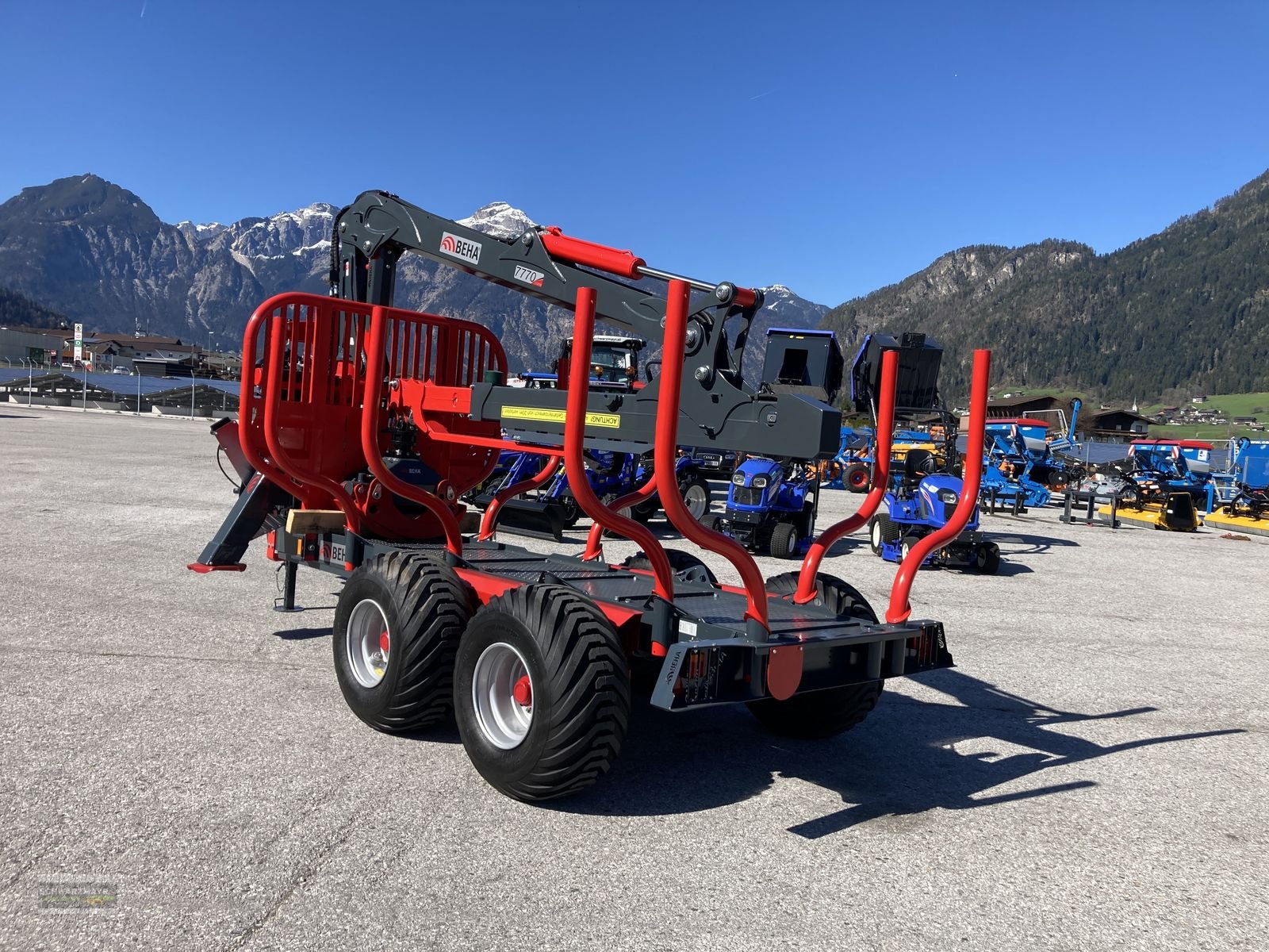 Rückewagen & Rückeanhänger a típus BEHA T1100/7770, Neumaschine ekkor: Aurolzmünster (Kép 8)