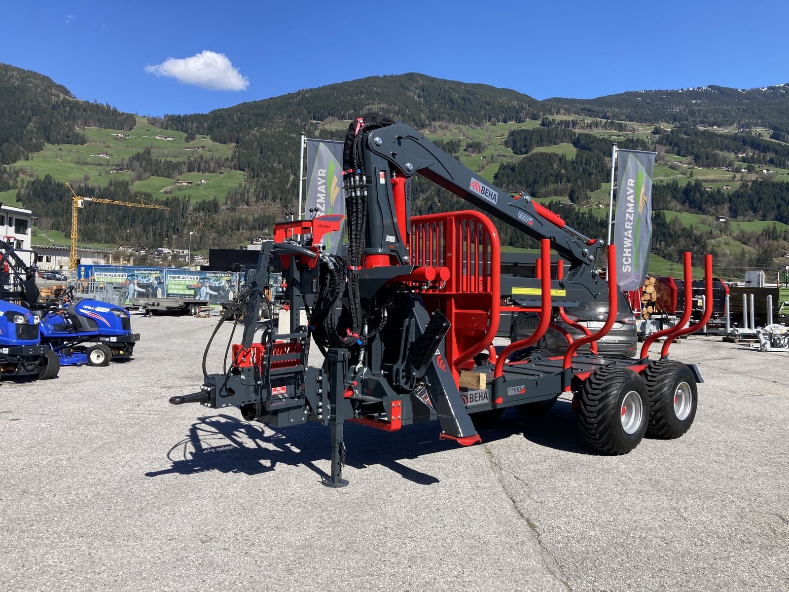 Rückewagen & Rückeanhänger des Typs BEHA T1100/7770, Neumaschine in Schlitters (Bild 1)