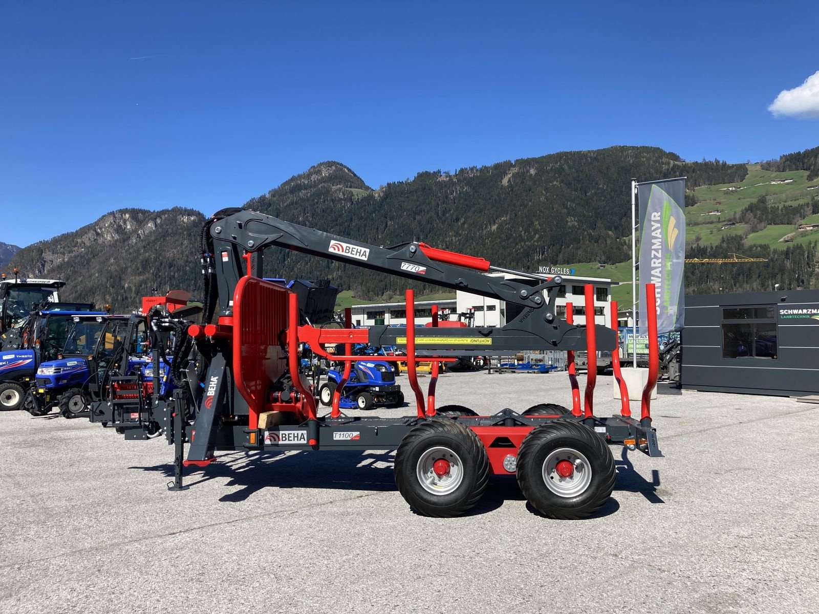 Rückewagen & Rückeanhänger des Typs BEHA T1100/7770, Neumaschine in Schlitters (Bild 9)