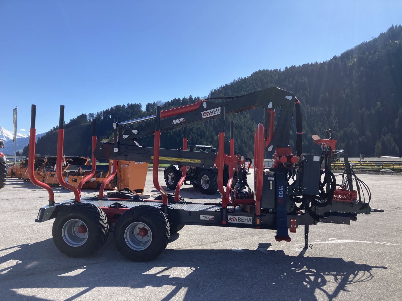 Rückewagen & Rückeanhänger a típus BEHA T1300/9370, Neumaschine ekkor: Schlitters (Kép 4)