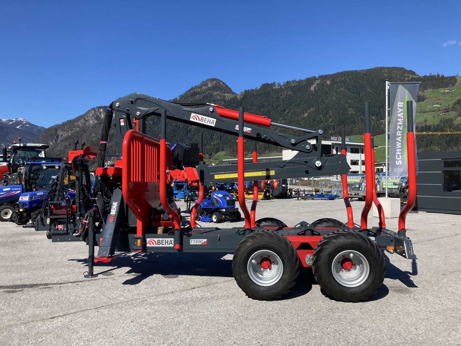 Rückewagen & Rückeanhänger a típus BEHA T1300/9370, Neumaschine ekkor: Schlitters (Kép 9)