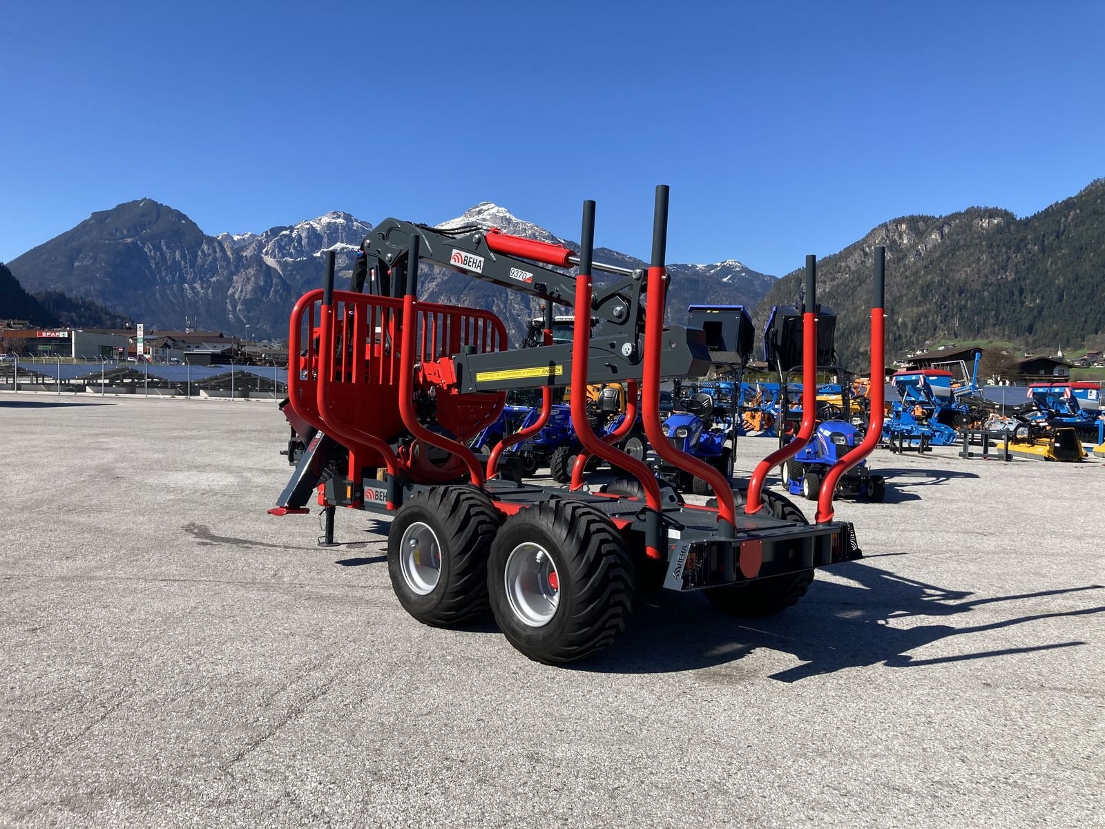 Rückewagen & Rückeanhänger a típus BEHA T1300/9370, Neumaschine ekkor: Schlitters (Kép 8)