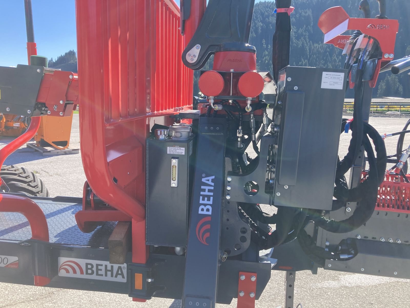 Rückewagen & Rückeanhänger a típus BEHA T1300/9370, Neumaschine ekkor: Schlitters (Kép 15)