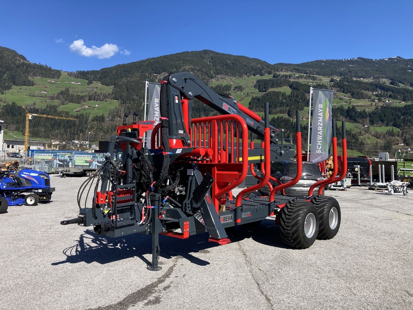 Rückewagen & Rückeanhänger типа BEHA T1300/9370, Neumaschine в Schlitters (Фотография 1)