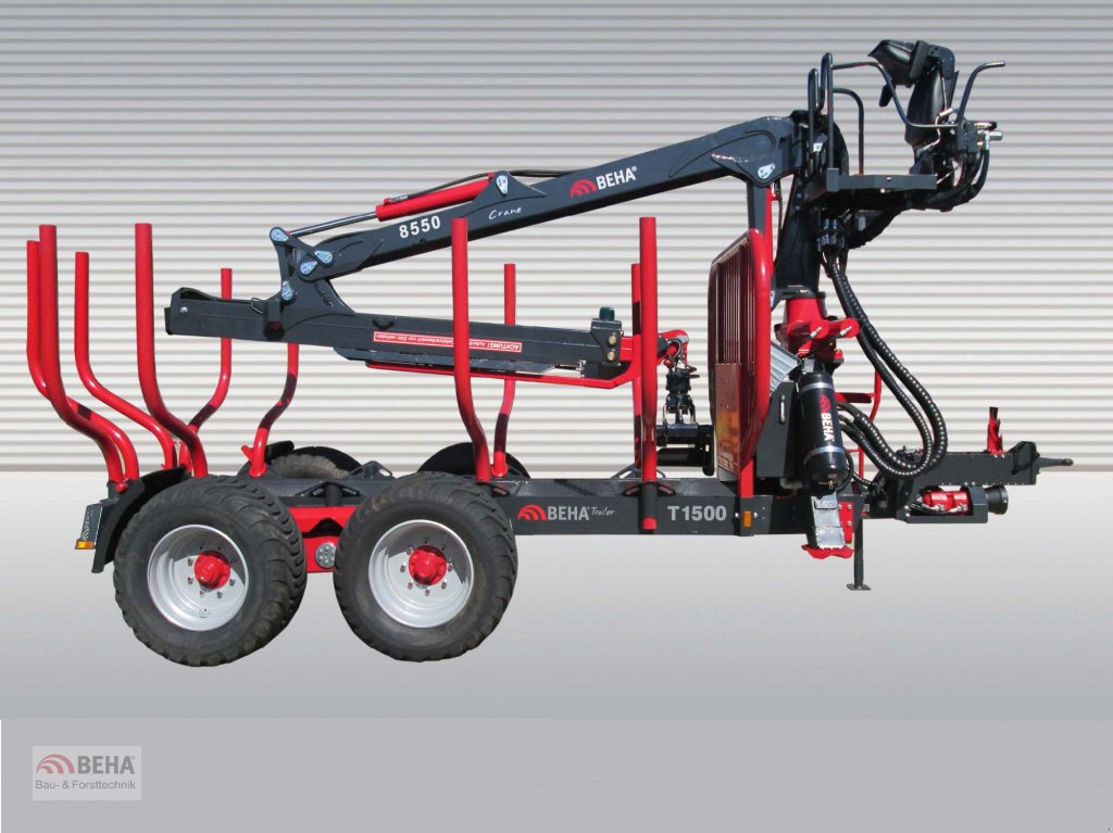 Rückewagen & Rückeanhänger a típus BEHA T1500-9370, Neumaschine ekkor: Steinach (Kép 1)