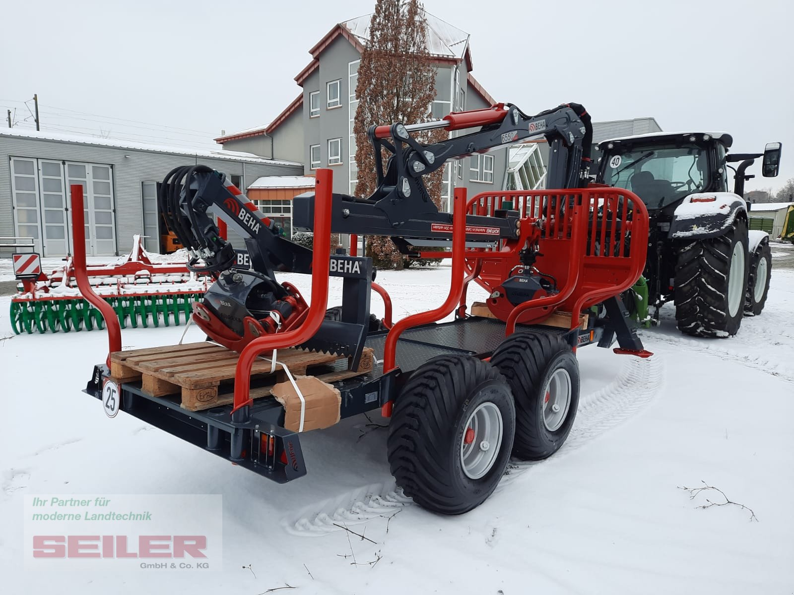 Rückewagen & Rückeanhänger del tipo BEHA T710-6550, Neumaschine en Burghaslach (Imagen 9)