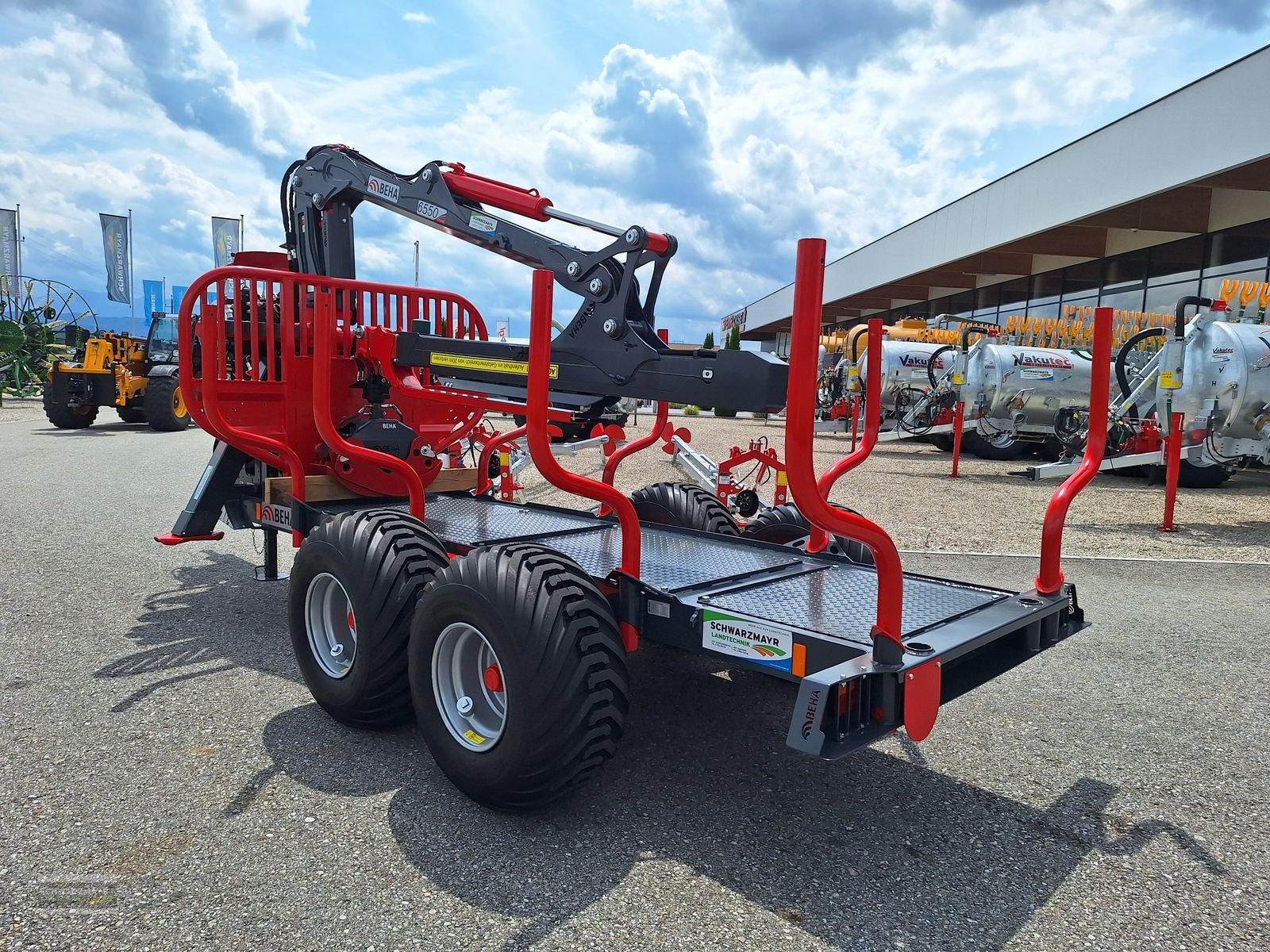 Rückewagen & Rückeanhänger tipa BEHA T710/6550, Neumaschine u Gampern (Slika 4)