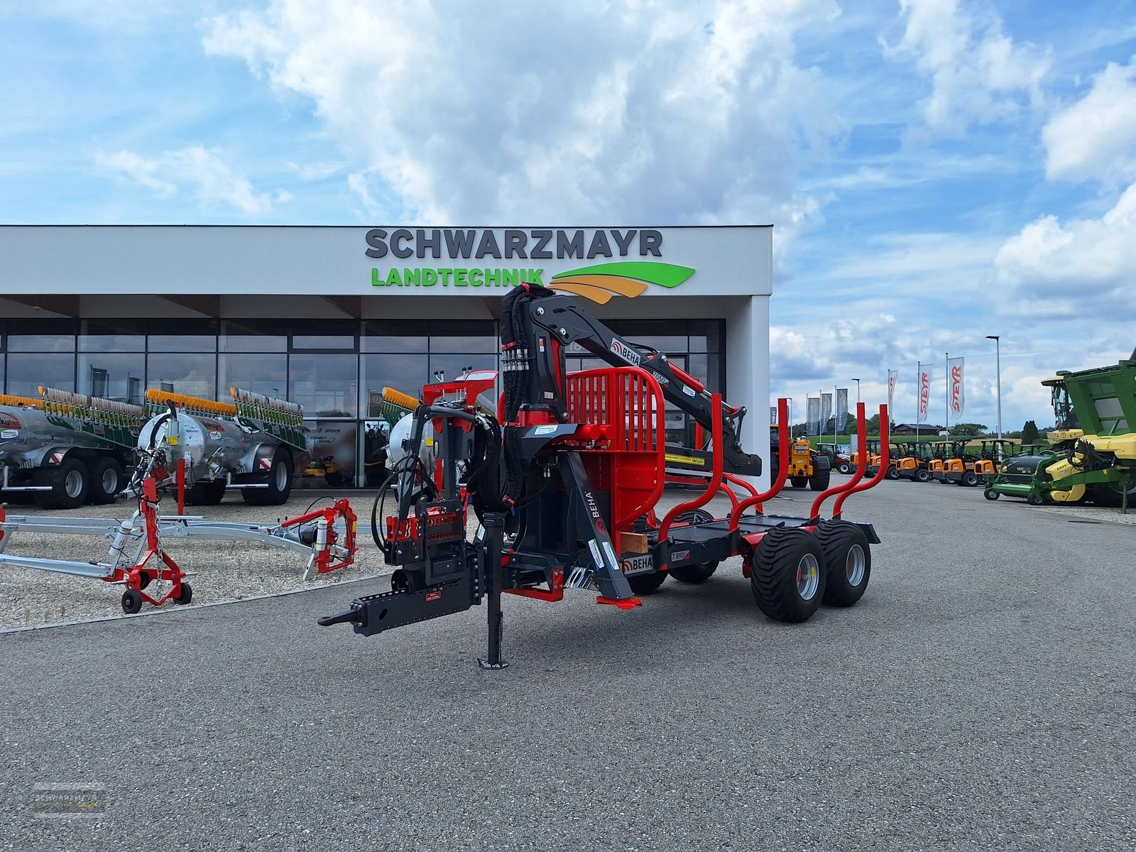 Rückewagen & Rückeanhänger a típus BEHA T810/7050, Neumaschine ekkor: Gampern (Kép 1)