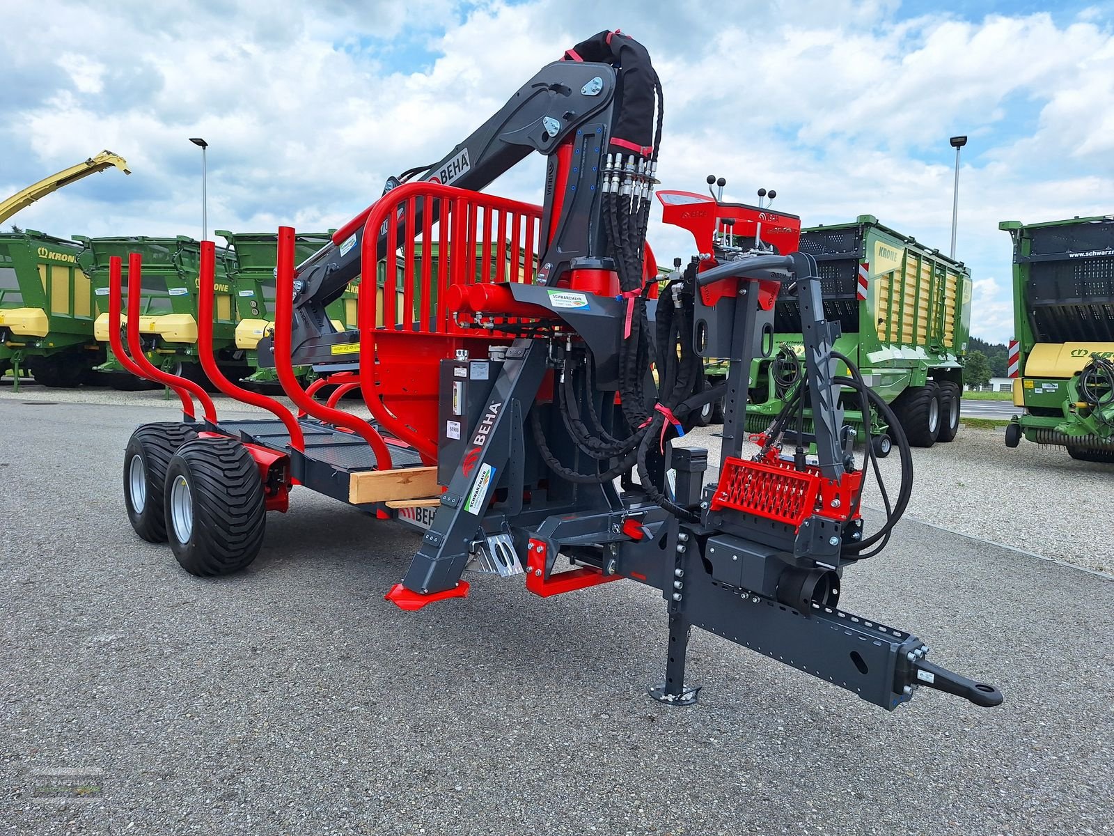 Rückewagen & Rückeanhänger a típus BEHA T810/7050, Neumaschine ekkor: Gampern (Kép 2)