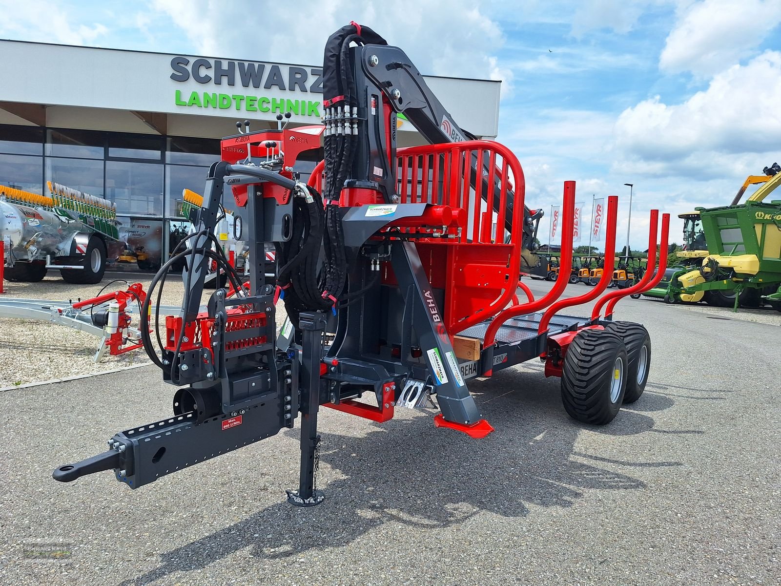 Rückewagen & Rückeanhänger a típus BEHA T810/7050, Neumaschine ekkor: Gampern (Kép 5)