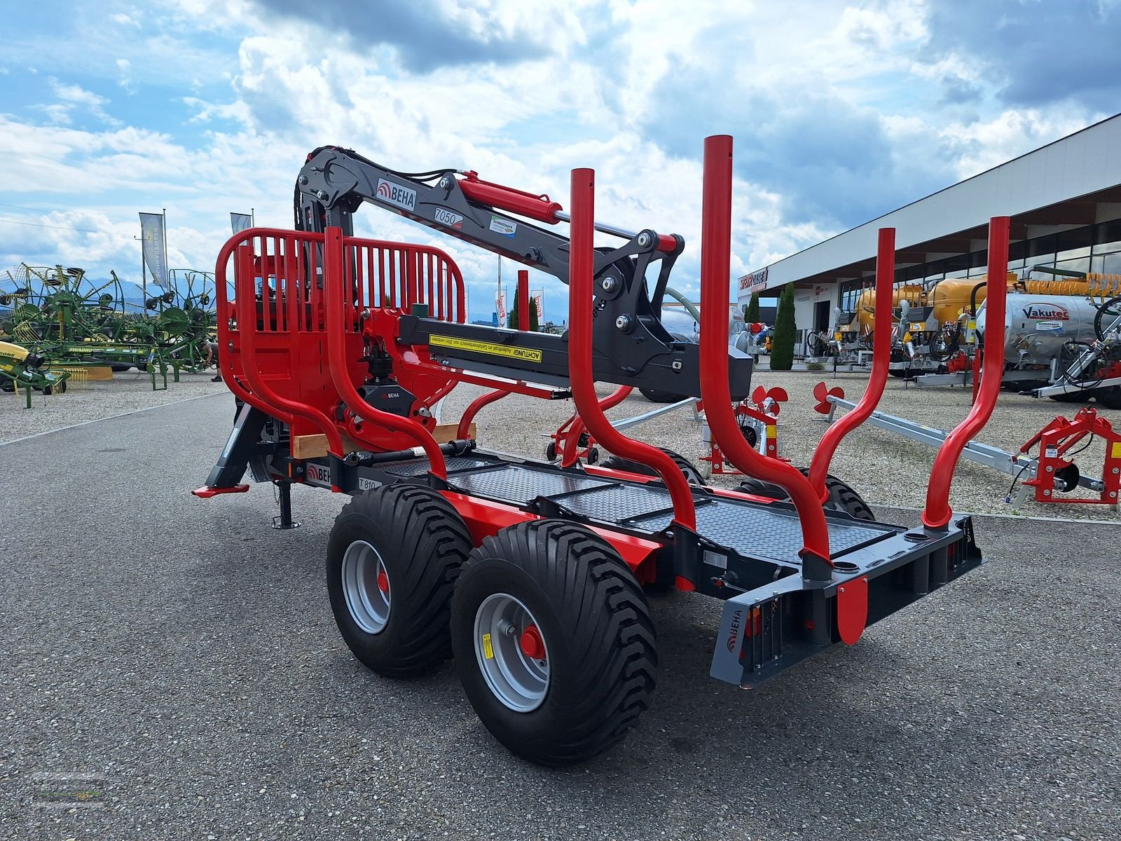 Rückewagen & Rückeanhänger a típus BEHA T810/7050, Neumaschine ekkor: Gampern (Kép 4)